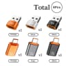 USB To C Colo x6
