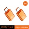 USB To C Orange x2