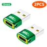 Green 2pcs