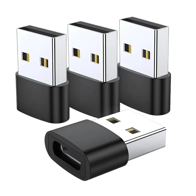 Adaptor USB la USB-C, mufă USB-C mamă la USB tată, încărcare rapidă și OTG, compatibil iPhone 14/13/12/11 Pro Max