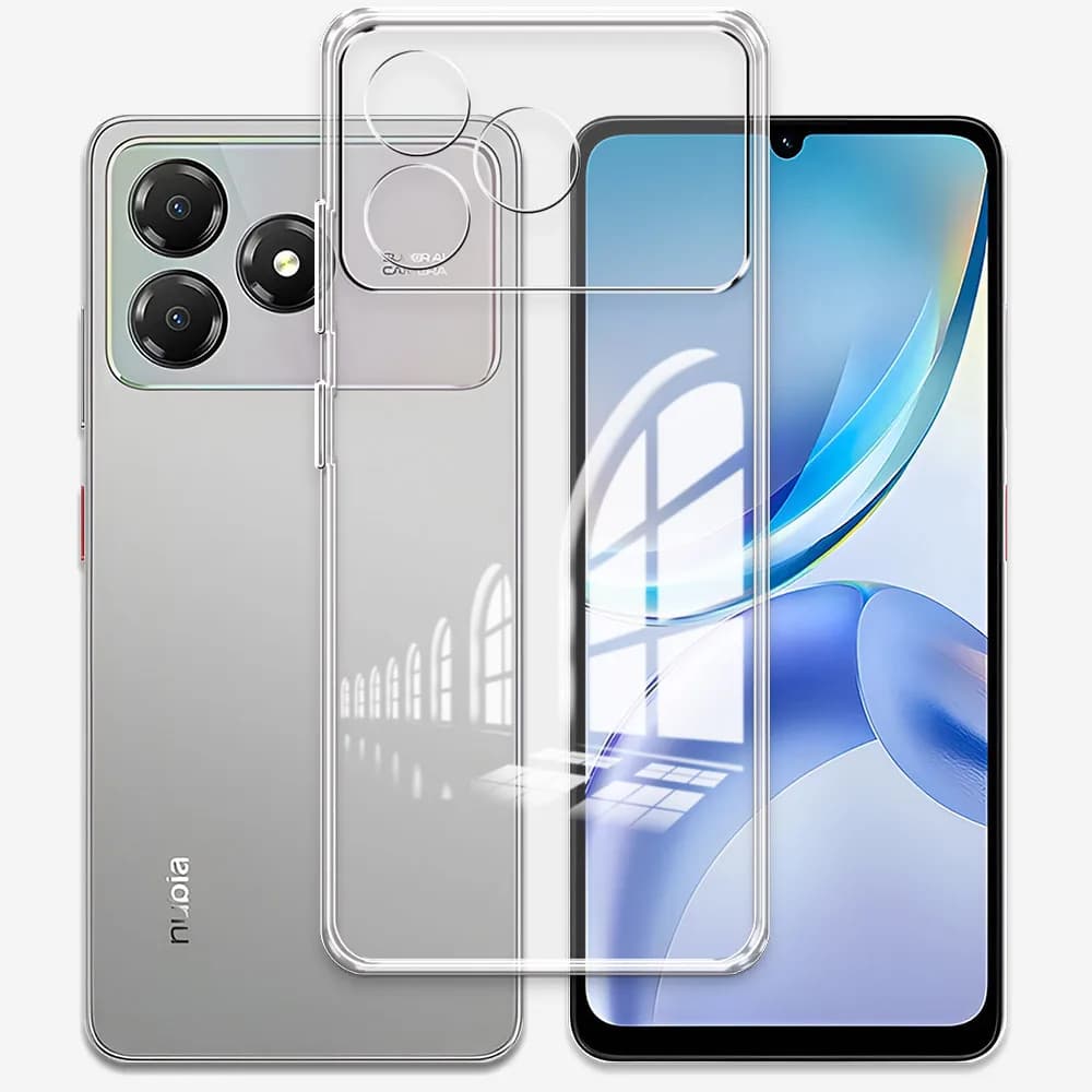 For ZTE Blade A36 /ZTE Blade A56 Case Soft Silicone Phone Case For ZTE Blade A76 4G /A76 5G Transparent Shockproof Protect Cover