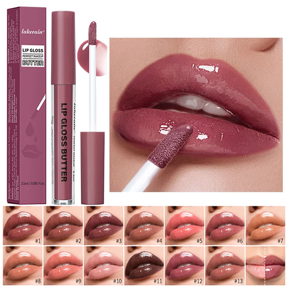 Lip Gloss Lip Stain Plumping Moisturizing Nourish Lubricating Various Colors Bright Lip Tint Long Lasting Lipgloss Cosmetics