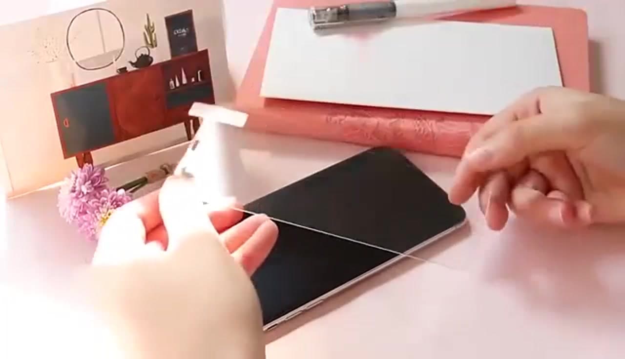 2/4Pcs HD Tempered Glass For Samsung Galaxy Note 8 Note 9 Curved Four Sides Glue Screen Protector