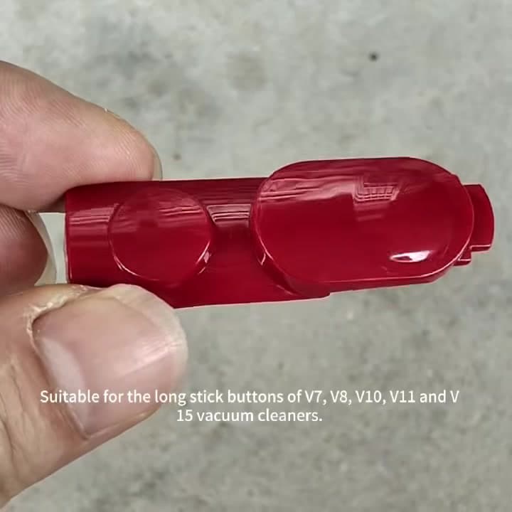 Cleaning head clip latch button replacement for V7 V8 V10 V11 V15, vacuum cleaner extension wand/wand tube button (with spring)