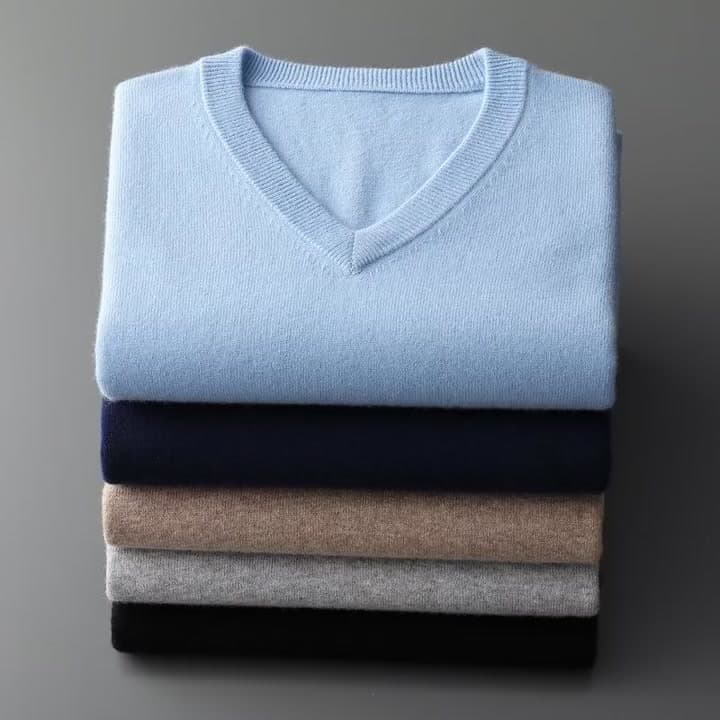 2025 Cashmere Sweater O-neck Pullovers Men's Loose Oversized M-3XL Knitted Bottom Shirt Autumn Winter New Korean Casual Men Top